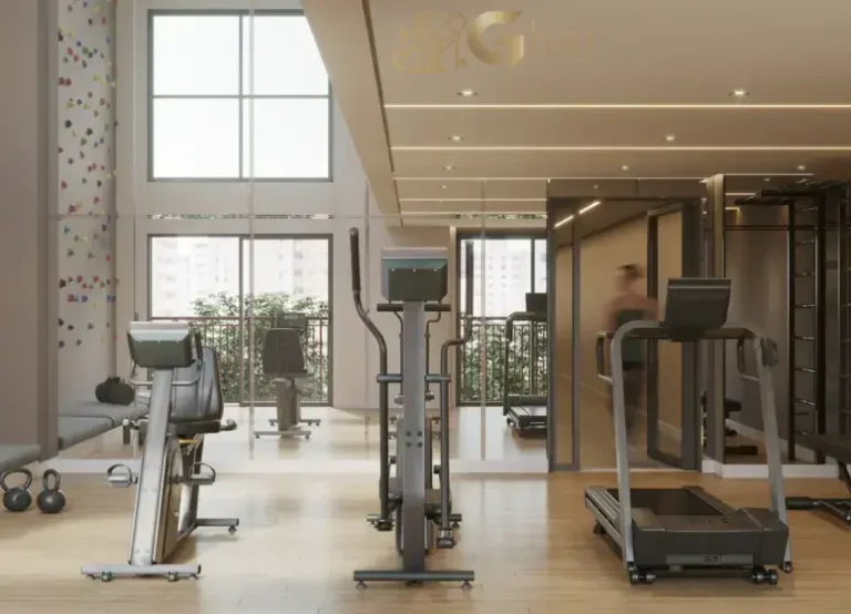 Academia fitness dos studios no Oriz by Plano&Plano no Campo Belo