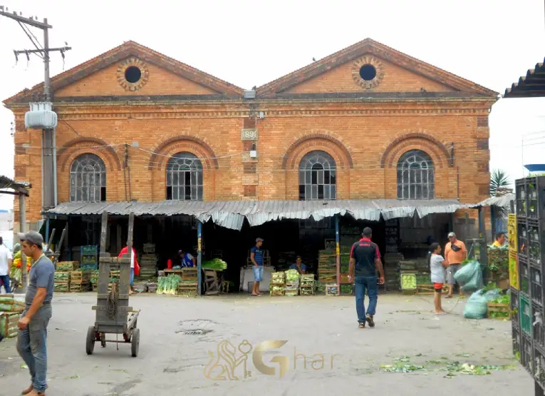 Mercado Municipal de São Paulo próximo ao bairro do Pari