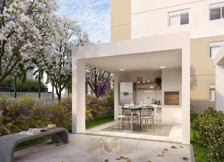 Churrasqueira Do Condomínio Plano&Alto Cantareira No Jaraguá SP