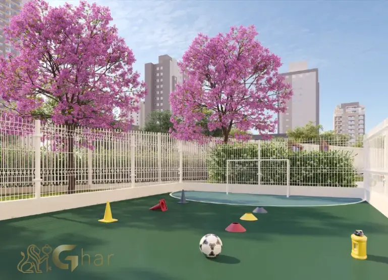 Mini Quadra Esportiva Do Condomínio Plano&Alto Cantareira Jaraguá