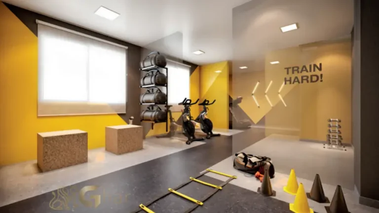 Academia fitness do condomínio Plano&Alto Morumbi na Vila Andrade