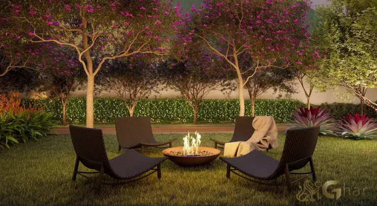 Praça do fogo no condomínio Plano&Alto Morumbi na Vila Andrade