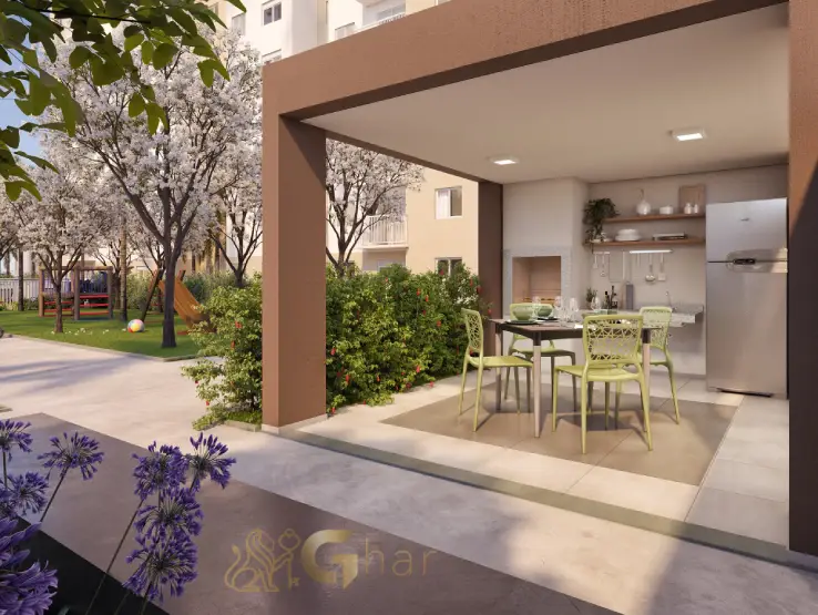 Churrasqueira do condomínio Plano&Bosque do Carmo Parque do Carmo