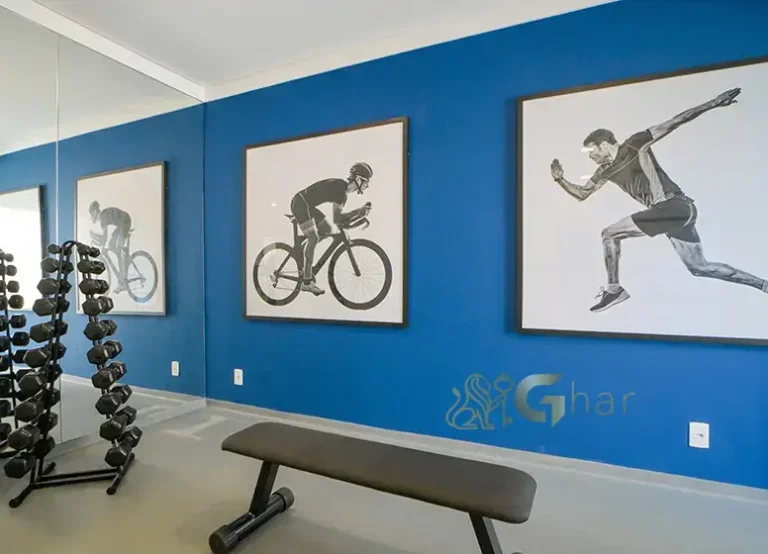 Academia fitness do Plano&Estação Santo Amaro no Socorro – condomínio com sala de ginástica