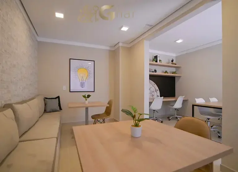 Sala de estudos do Plano&Estação Santo Amaro no Socorro – espaço para trabalho e estudo