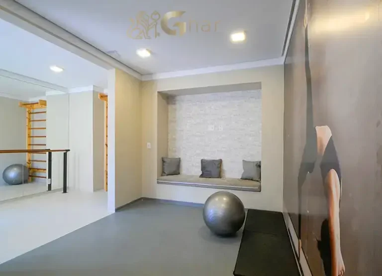 Sala de ginástica do Plano&Estação Santo Amaro no Socorro – condomínio com academia