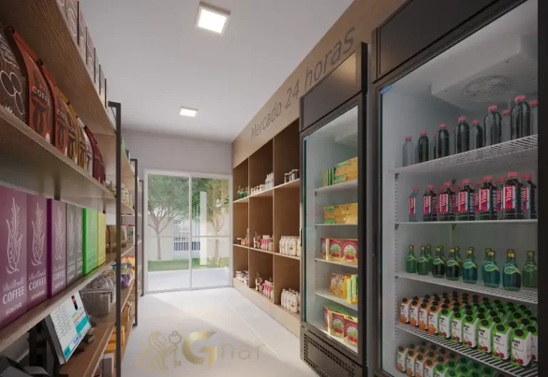 Mini Mercado Do Condomínio Plano&Jaçanã No Jaçanã