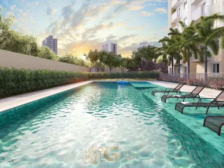 Piscina Com Deck Molhado Do Condomínio Plano&Jaçanã No Jaçanã