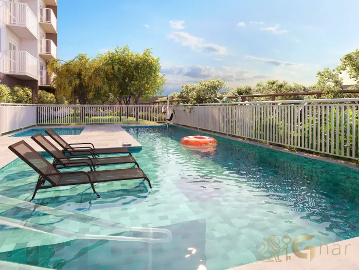 Piscina Com Deck Molhado No Plano&Mais Butantã Condomínio No Butantã