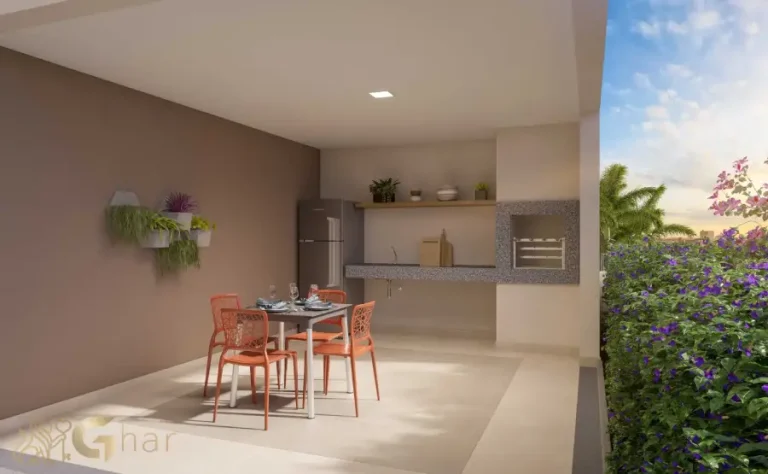 Churrasqueira do condomínio Plano&Mais Interlagos Refúgio para lazer e confraternizações