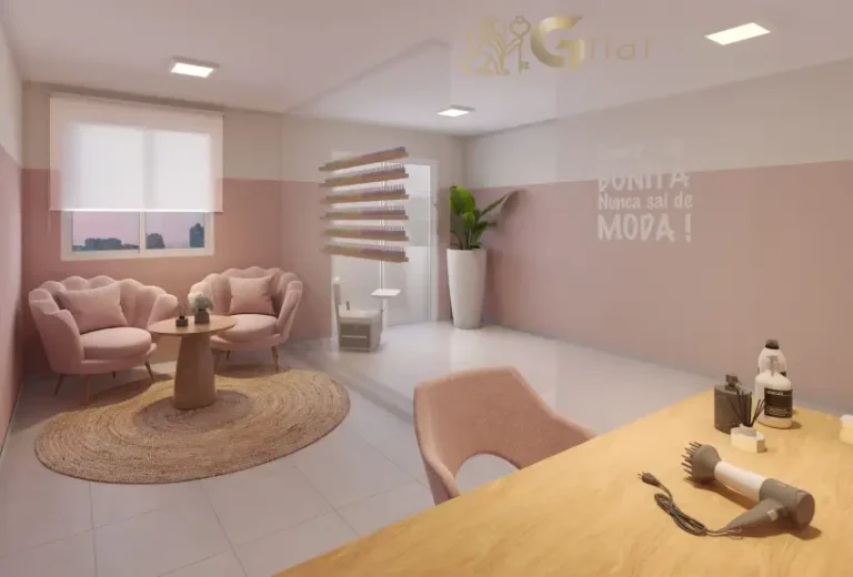 Espaço bem-estar e beauty do Plano&Mais Interlagos Refúgio com área de cuidados pessoais