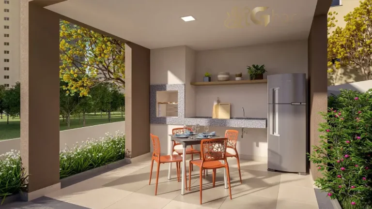 Churrasqueira do Plano&Mais Interlagos Reserva para confraternizações em condomínio fechado