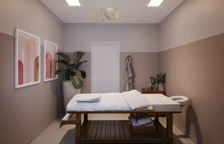 Spa do condomínio Plano&Park Santo Amaro com espaço de relaxamento para moradores em Santo Amaro