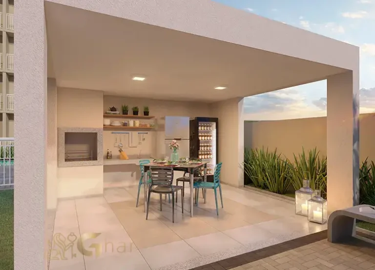 Churrasqueira do condomínio Plano&Parque Nabuco Sabiá Cupecê SP