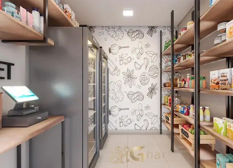 Mini Mercado interno no Plano&Parque Nabuco Sabiá Cupecê SP