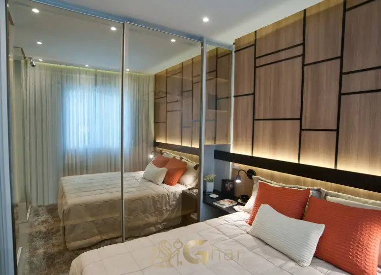 Quarto De Casal Apartamento Decorado Plano&Sacomã Sacomã