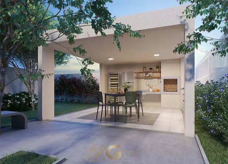 Churrasqueira do condomínio Plano&Vista Cantareira em Pirituba