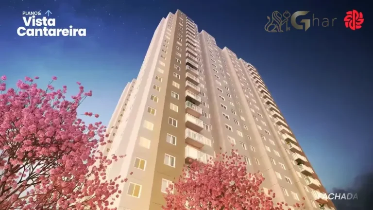 Fachada do condomínio Plano&Vista Cantareira em Pirituba