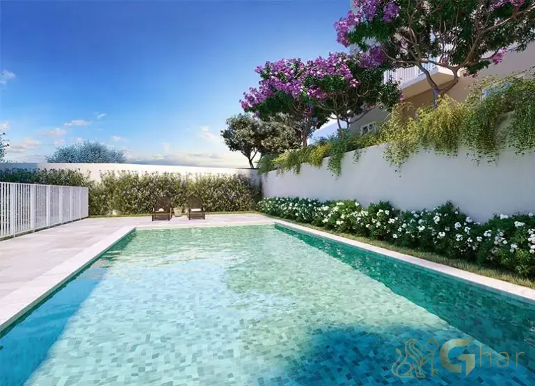 Piscina do condomínio Plano&Vista Cantareira em Pirituba