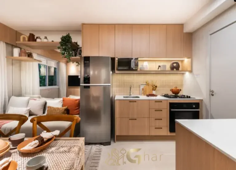 Sala jantar estar cozinha integrada Portal Pacaembu Barra Funda