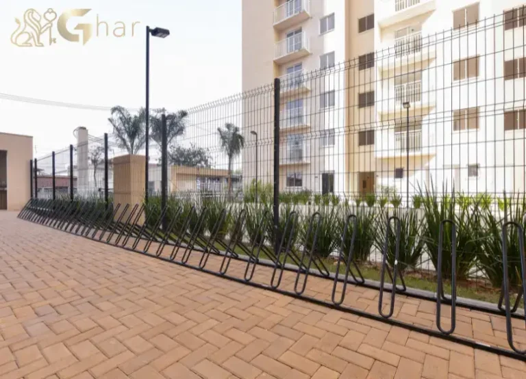 Bicicletário do Portal Vista da Represa Vila Atlântica na Guarapiranga, condomínio de apartamentos na Zona Sul de São Paulo