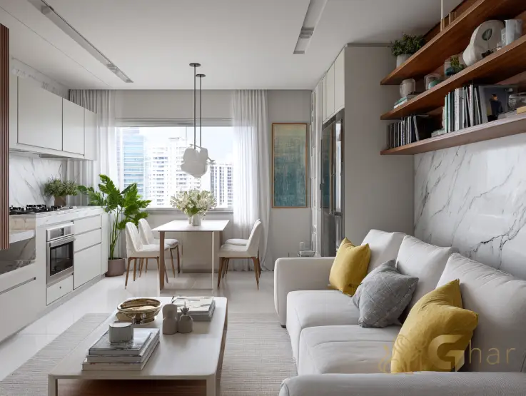 Apartamento decorado Portal Vista da Represa Vila Guarapiranga 2 dormitórios