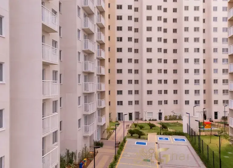 Vista da fachada do condomínio Portal Vista da Represa Vila Guarapiranga