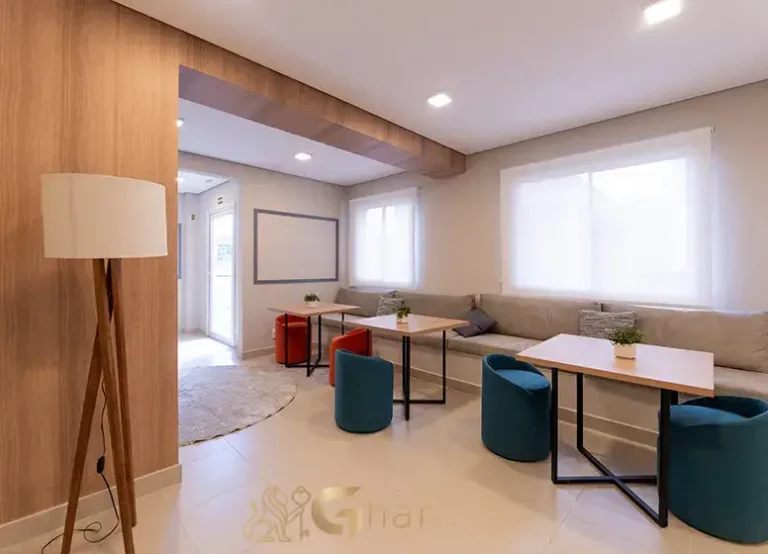 Salão de festas completo no Portal Vista da Represa Vila Guarapiranga