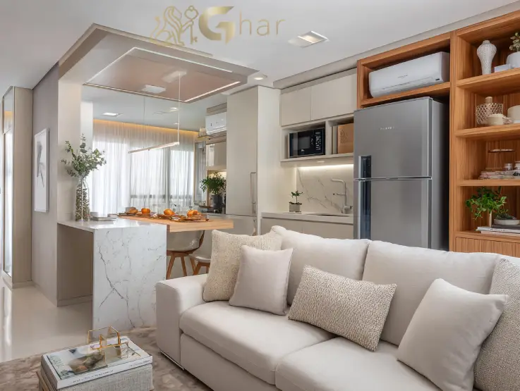 Apartamento decorado do Portal Vista da Represa Vila Rio Bonito em Guarapiranga, Zona Sul SP