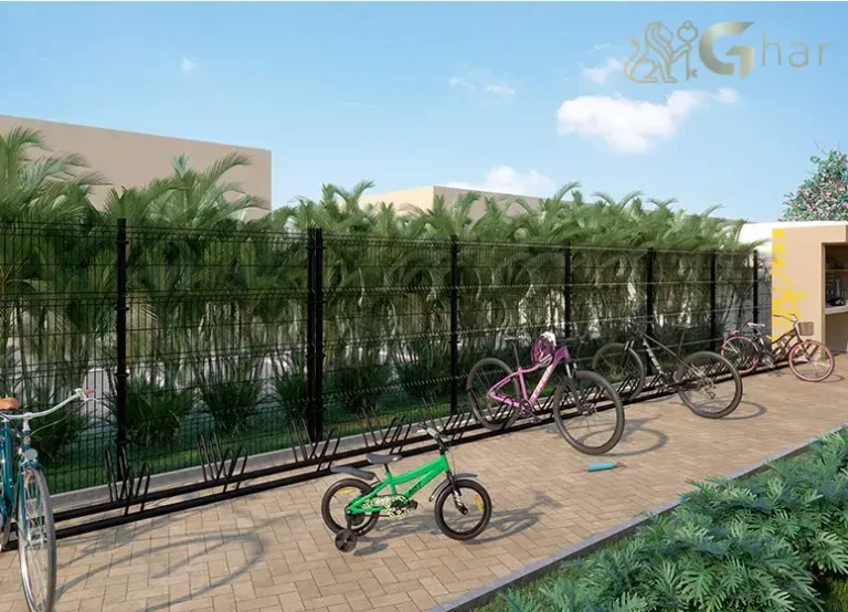 Bicicletário do Portal Vista da Represa Vila Rio Bonito em Guarapiranga, Zona Sul de São Paulo