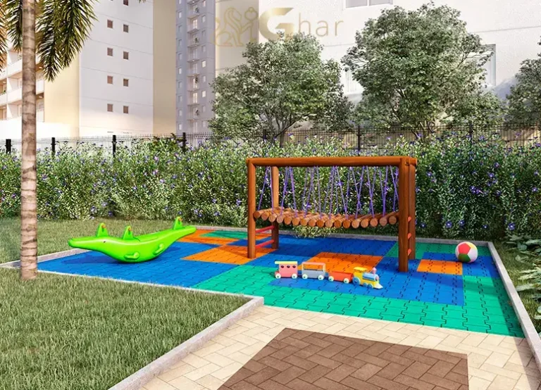 Playground do Portal Vista da Represa Vila Rio Bonito em Guarapiranga, São Paulo