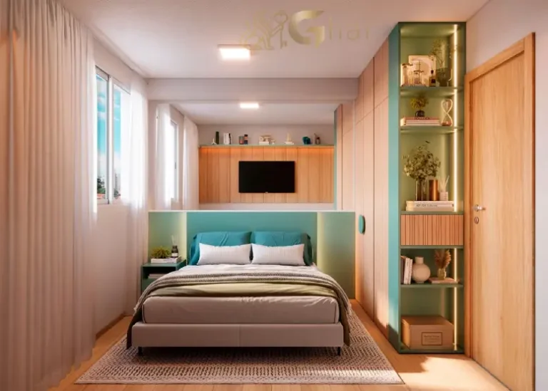 Quarto de casal do apartamento Recanto da Mata em Ermelino Matarazzo