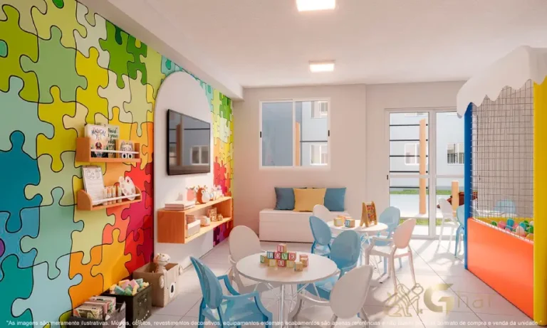 Brinquedoteca do condomínio Recanto da Mata em Ermelino Matarazzo