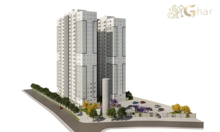 Vista aérea da fachada do Recanto da Mata em Ermelino Matarazzo