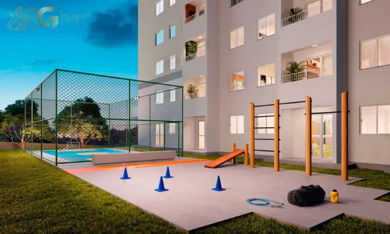 Quadra e espaço funcional do Recanto da Mata em Ermelino Matarazzo