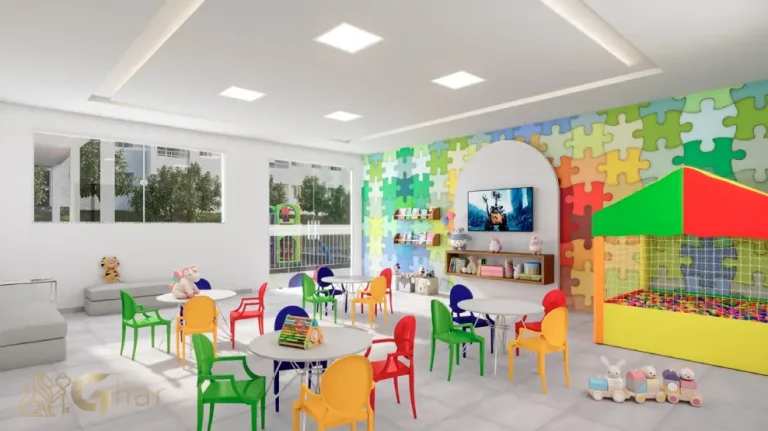 Espaço kids e brinquedoteca do Residencial Liviero no Sacomã