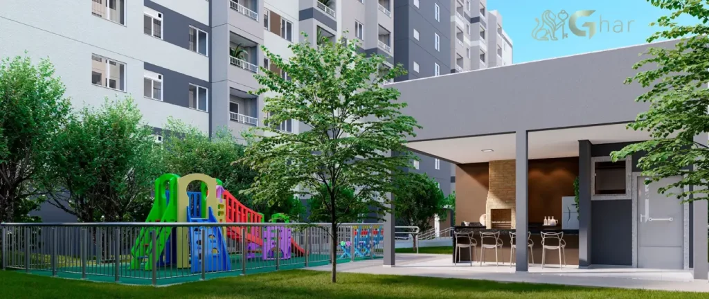 Churrasqueira do Residencial Poente das Orquídeas em Pirituba, condomínio de apartamentos