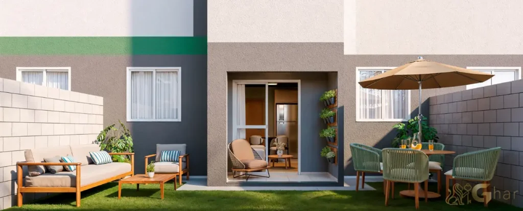 Apartamento garden decorado Residencial Poente do Buriti em Pirituba