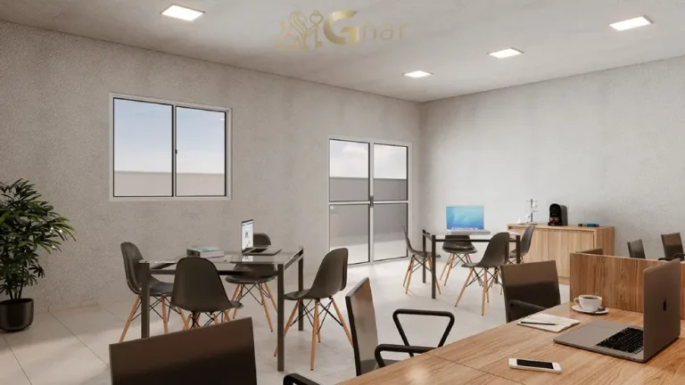 Coworking do Residencial Ritmos da Barra em condomínio de apartamentos na Barra Funda