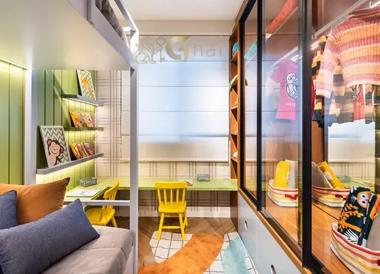 Quarto Infantil Do Apartamento Decorado 66,93m² No Sphera Panamby