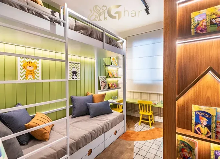 Quarto Infantil Do Apartamento Decorado 66,93m² No Sphera Panamby