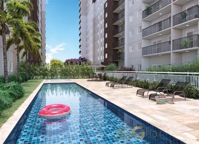 Piscina Com Solarium Do Condomínio Sphera Panamby No Panamby