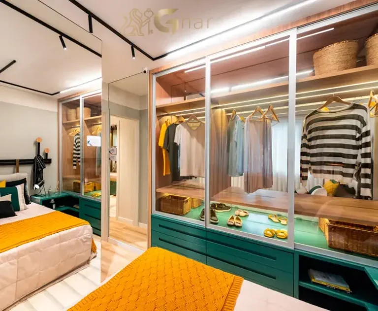 Quarto casal decorado Sppace Jardim Botânico Cursino