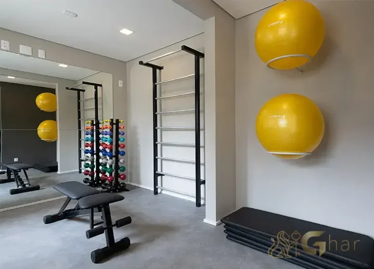 Academia moderna do Sppace Jardim Botânico no Cursino