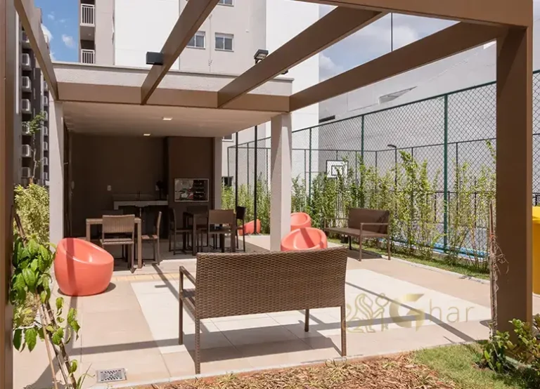 Churrasqueira do condomínio Sppace Jardim Botânico Cursino