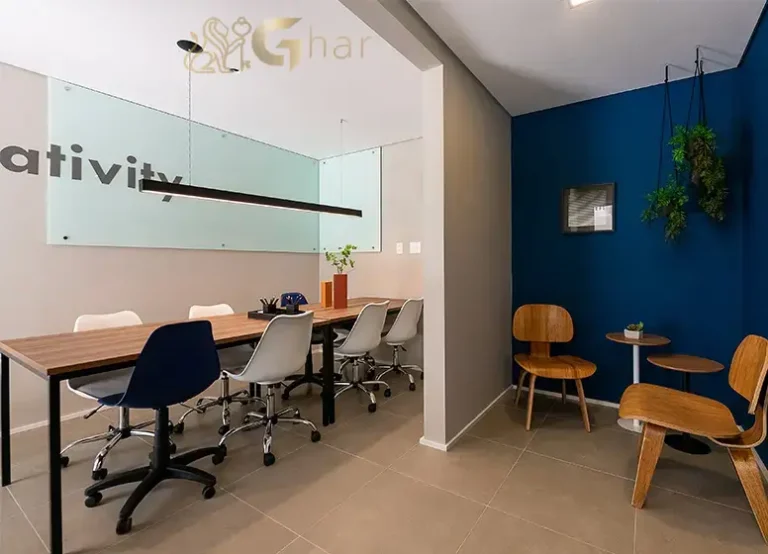 Sala de reunião do Sppace Jardim Botânico no Cursino