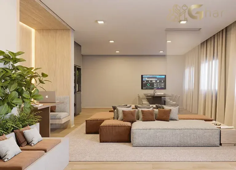 Coworking do Viz by Plano&Plano em Santo Amaro com ambiente moderno para trabalho e estudos