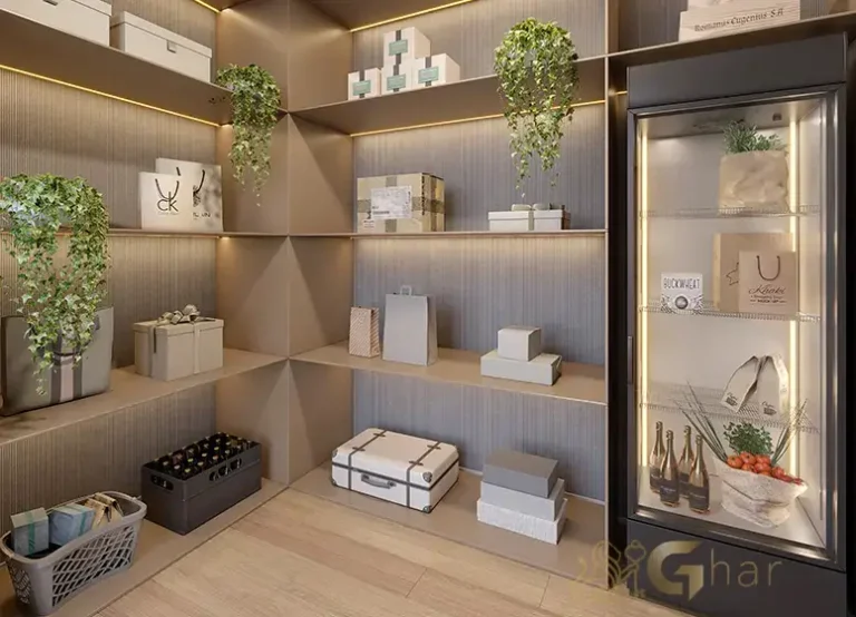 Espaço delivery do Viz by Plano&Plano em Santo Amaro com estrutura para recebimento de encomendas