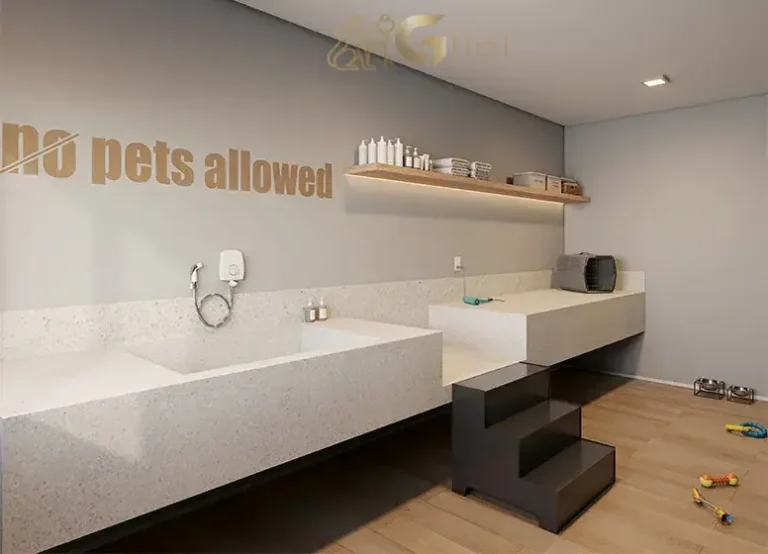 Pet place do Viz by Plano&Plano em Santo Amaro com espaço dedicado aos animais de estimação