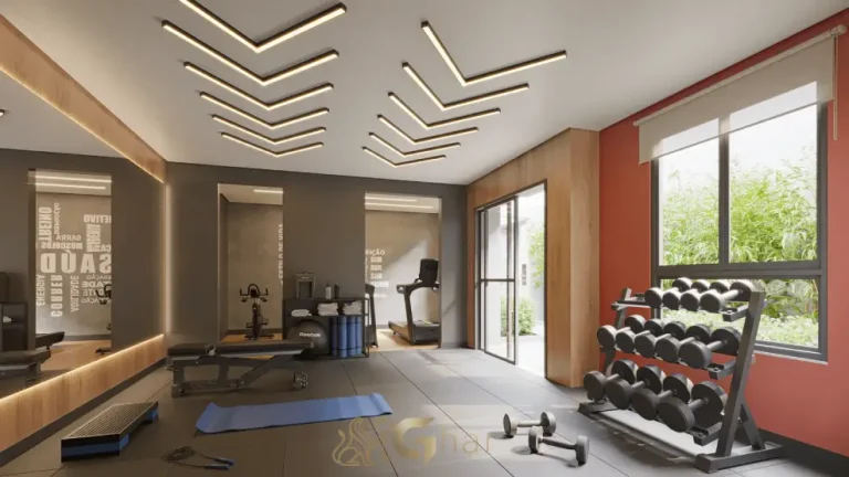 Academia do condomínio Edifício Philomena no bairro Santana em São Paulo